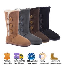 UGG Premium 3 Button Tall