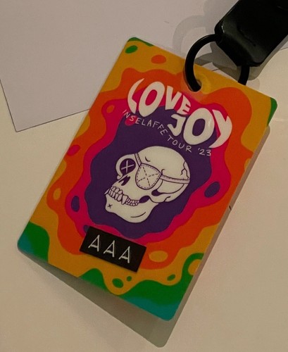 Lovejoy aaa backstage pass - backstage,