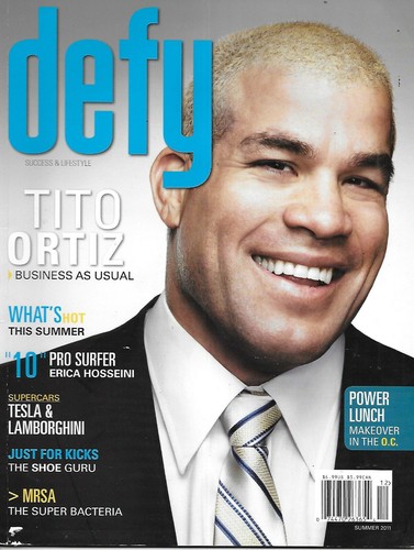 Defy magazine tito ortiz tesla - defy,