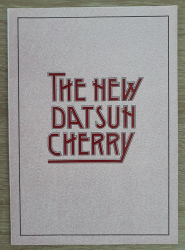 Datsun cherry range brochure - datsun,