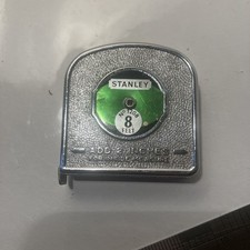 Stanley No.1208 Steel Tape Measure 8ft Vintage, Made In England fully working