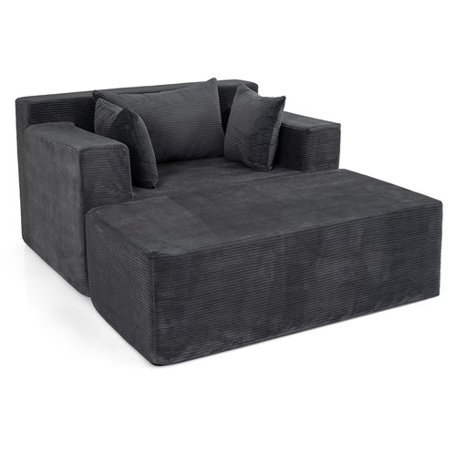 Single foam sofa - sofa, ottoman