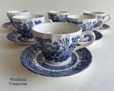 6 ROYAL WESSEX BLUE WHITE