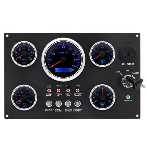 Gauge set with instrument - ,