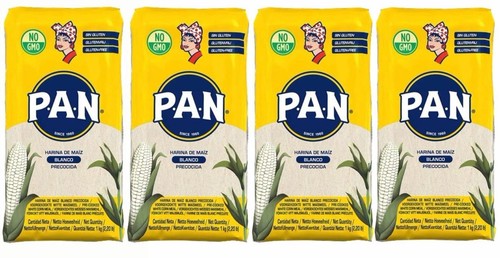 Harina pan pre cooked - pan, white