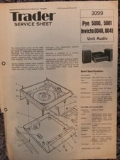 Pye 5000 5001 Invictor 8040