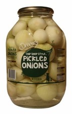 Driver Chip Shop Style Large Pickled Onions 2.25kg Catering Size Jar