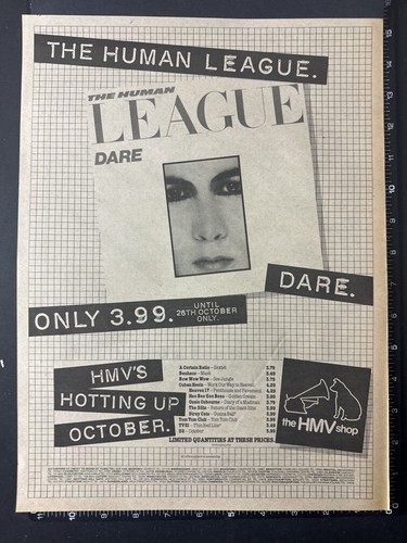 The human league dare hmv - -,