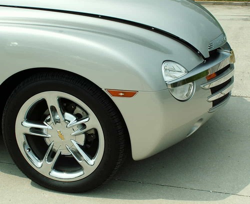 Polished side marker trim for - side,