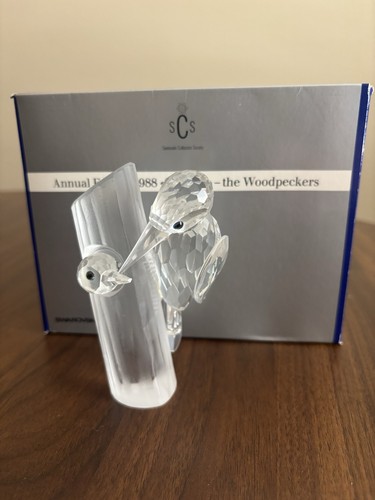 1988 swarovski scs woodpeckers - swarovski,
