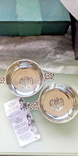 Two boxed highland quaich - highland, the