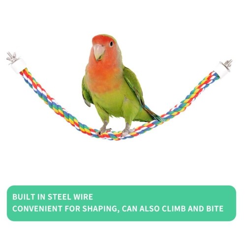 1pc parrot climbing rope toy - 1pc,