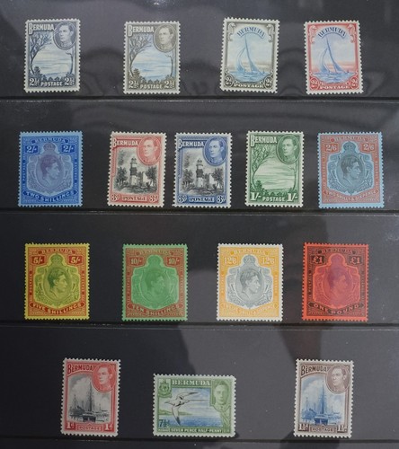 Bermuda stamps king - , george