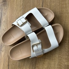 Marks & Spencer White Leather