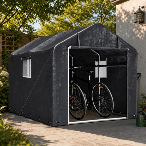 Heavy duty bike - bike, shed