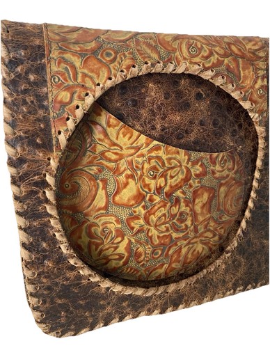 Artisan genuine tooled - tooled, leather