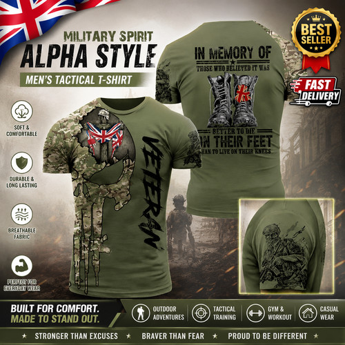 Men army veteran shirt - men's, t-shirt