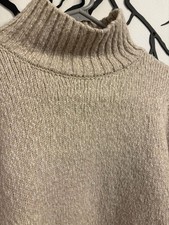 H&M Beige High Neck Thick Cosy
