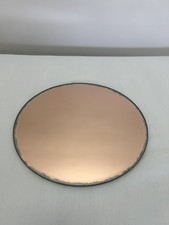 Rose Gold 20cm Round Mirror