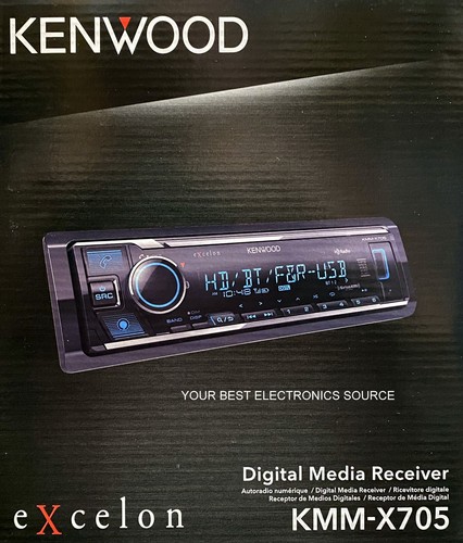 New kenwood kmm x705 - new,