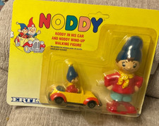ERTL NODDY INHIS CAR & NODDYWIND UP WALKING FIGURE