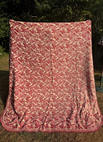 Antique large french floral - french,
