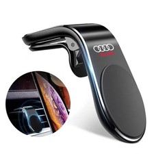 Magnetic Car Phone Holder Stand Mount Clip for Audi S Line RS Logo A3 A4 A5 A6 Q