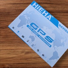 Hieha 7" GPS Sat Nav Car Navigation System with UK & EU Maps FM MP3 MP4 