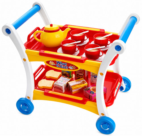 Tea time trolley cart pretend - time,