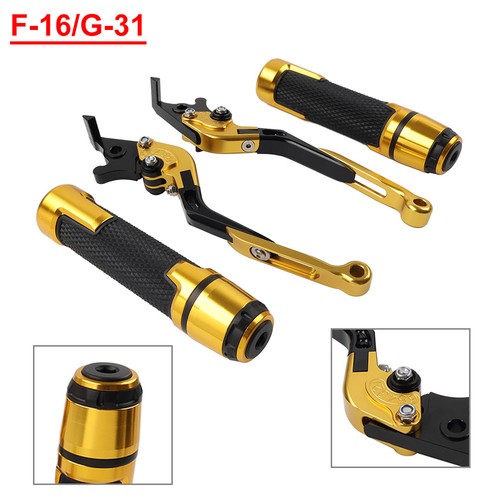 Gold brake clutch levers - brake,