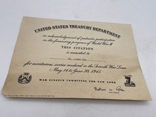 Original American War Bonds