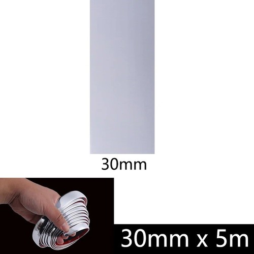 30mm x 5m chrome car - 5m,