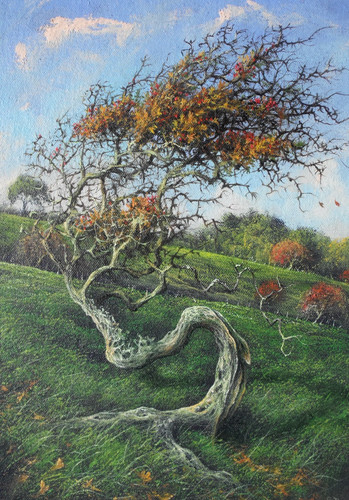 Gerald dewsbury original oil - dewsbury,