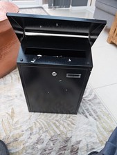 Large Black Metal Letter Box
