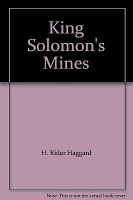 King solomons mines haggard - solomons,