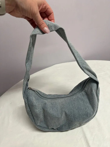 Light blue denim slouch - h&m,