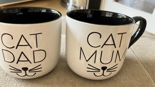 Cat mum dad black - mum, &