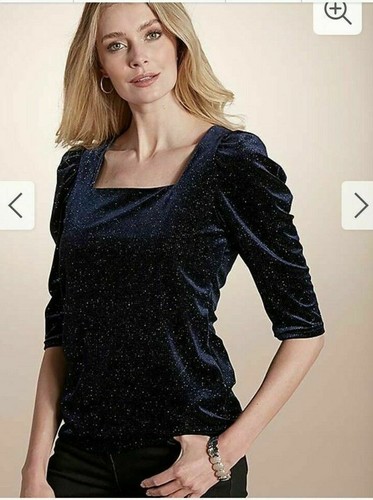 Kaleidoscope hotfix velour top - kaleidoscope,