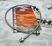 HEL Stainless Braided Clutch Line Hose for Nissan Skyline R32 R33 GTS-T - Clear