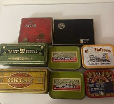 Vintage Tobacco Tins Job Lot X