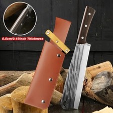 Outdoor firewood knife, open