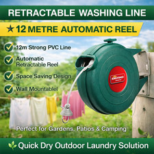 12m Retractable Reel Outdoor