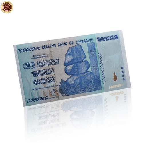 Zimbabwe 100 trillion - zimbabwe,