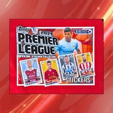 2014 Topps Premier League Sealed Sticker Packet 
