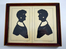ANTIQUE SILHOUETTE PORTRAIT