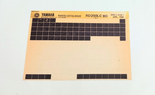 Yamaha rd250lc 4l1 spare - yamaha,