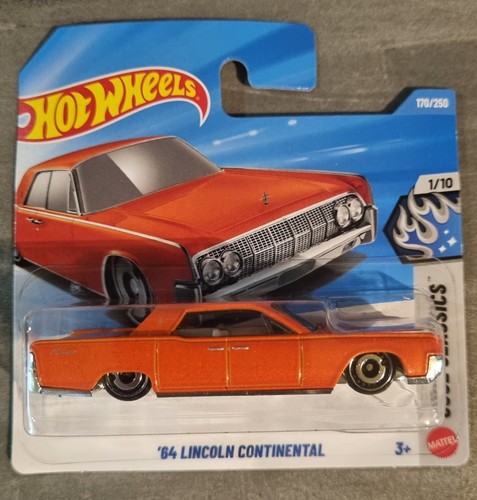 Hot wheels lincoln - wheels, '64