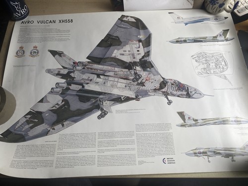 Avro vulcan xh558 - vulcan, technical