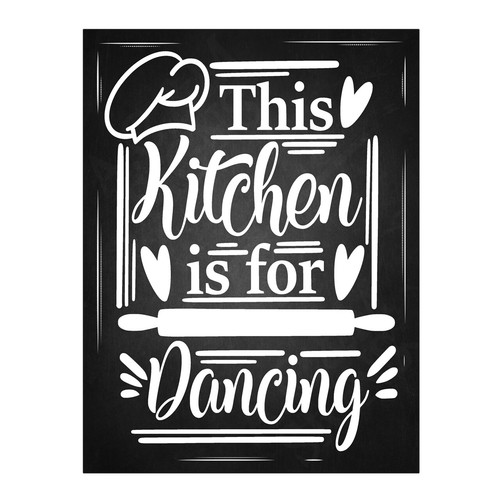 Kitchen quote metal - kitchen, sign