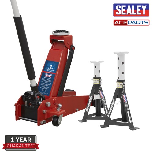 Sealey trolley jack - 3t, axle